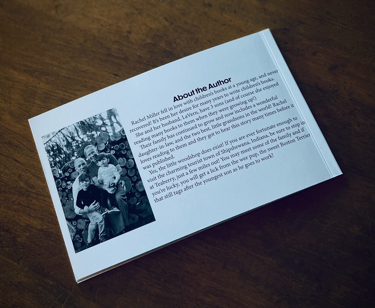 Thanksgiving at the Woodshop