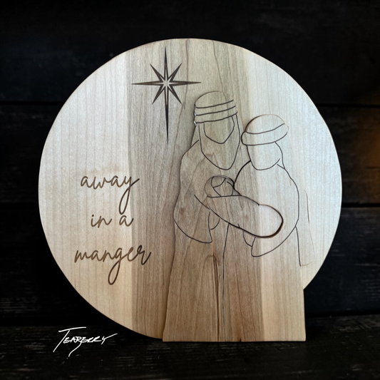 Away in a Manger Nativity