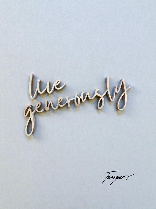 Live Generously